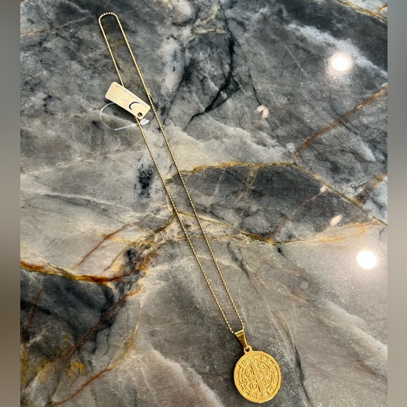 RIXEN GOLD SAN BENITO CHARM NECKLACE - Picture 4 of 8